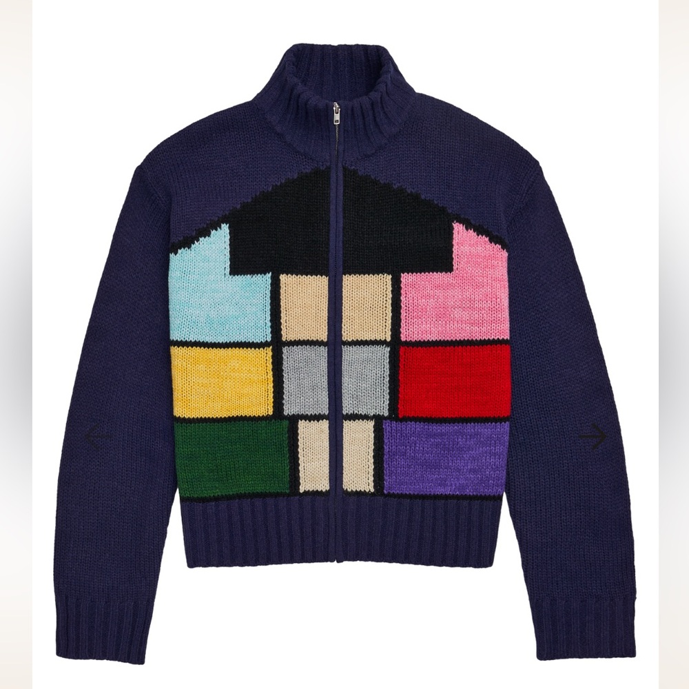 LOVER HOUSE ZIP UP SWEATER